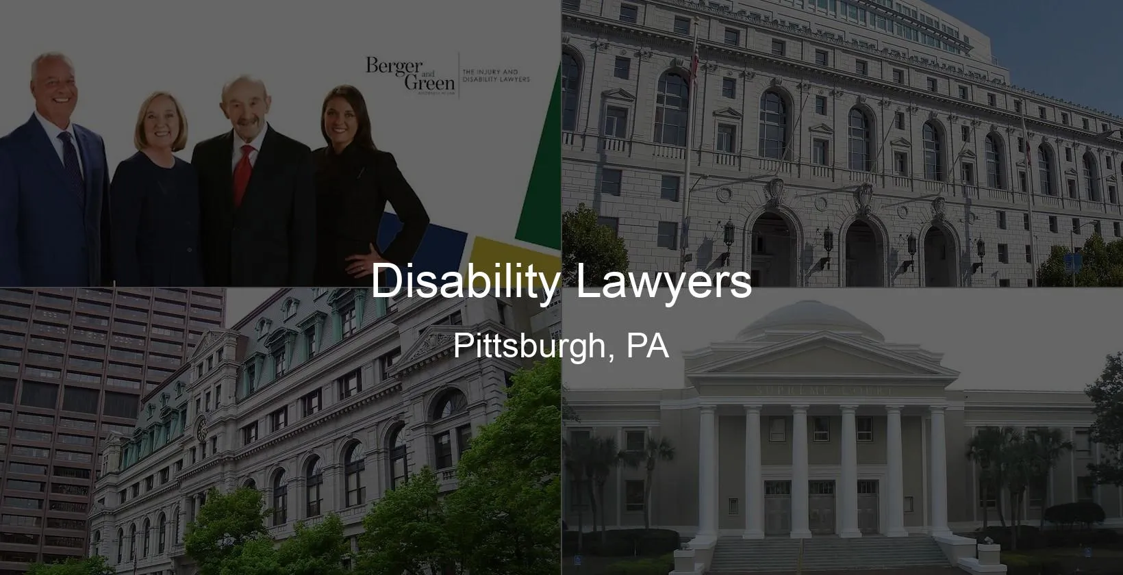 Disability Lawyers in Pittsburgh, PA Photo