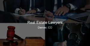Real Estate Lawyers in Denver, CO Photo