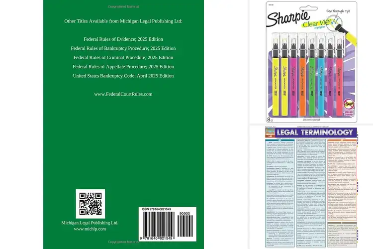 Detailed view of 10 Best Law School Essentials for Success & Less Stress