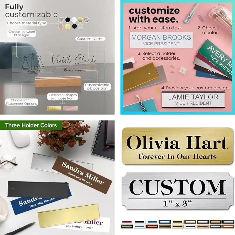 10 Best Lawyer Custom Name Plates for Prestige