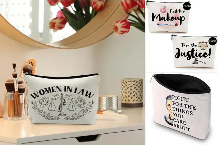 Detailed view of 10 Best Lawyer Makeup Bags That Radiate Style & Smarts