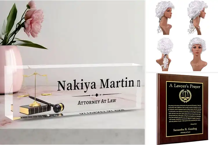 Detailed view of 10 Best Lawyer Props for a Powerful Office Look
