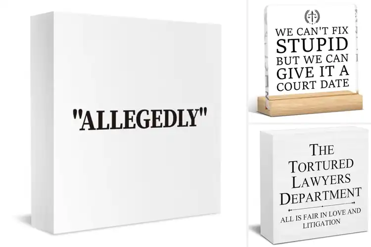 Detailed view of 10 Best Lawyer Shelf Decorations for a Stylish Office