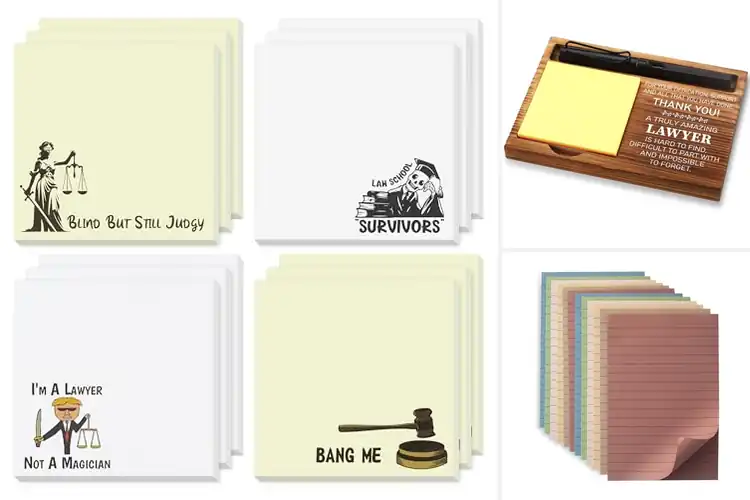 Detailed view of 8 Best Lawyer Sticky Notes for Smart, Organized Work