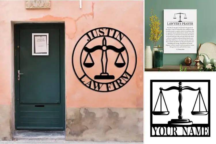 Detailed view of 10 Best Lawyer Wall Arts for a Bold, Inspiring Office