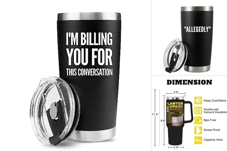 Detailed view of 10 Best Travel Mugs For Lawyers: Stay Sharp & Sip Smart