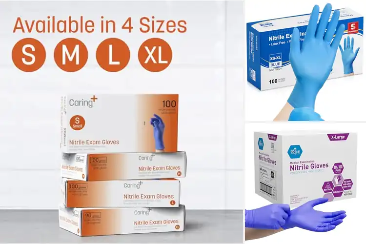 Detailed view of 10 Best 100 Count Nitrile Exam Gloves for Comfort & Safety