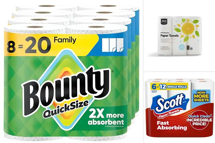 Detailed view of 10 Best Absorbent Paper Towels for Fast Cleanup