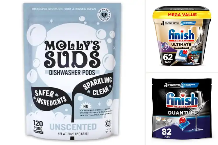 Detailed view of 10 Best Auto Release Dishwasher Detergent Pods: Rinse-Free