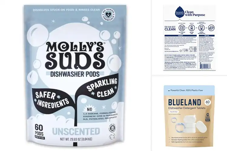 Detailed view of 10 Best Cruelty Free Dishwasher Detergent Pods That Work