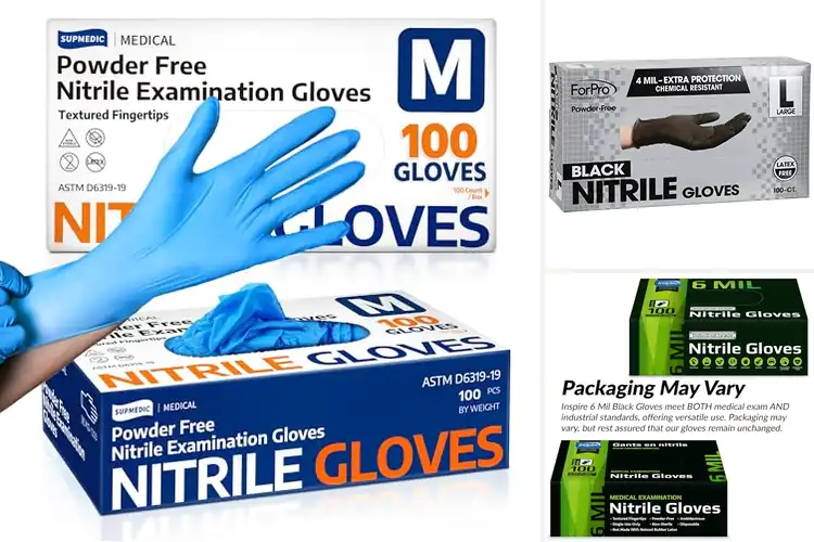 Detailed view of 10 Best Disposable Nitrile Gloves: Expert-Tested Picks