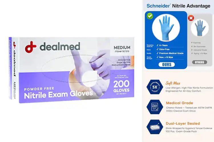 Detailed view of 10 Best Medical Exam Grade Gloves: Safe, Comfortable Picks