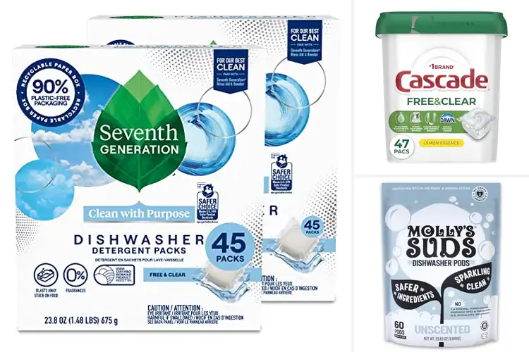 Detailed view of 10 Best Unscented Dishwasher Detergent Pods for Spotless Dishes