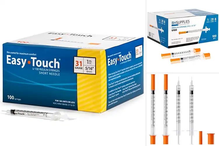 Detailed view of 10 Best 1Cc Insulin Syringes: Painless Shots
