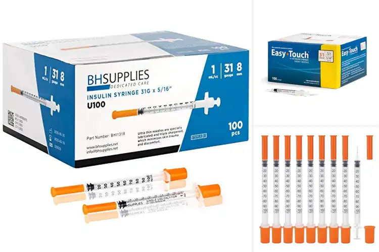 Detailed view of 10 Best 31G Insulin Syringes for Painless Precise Dosing