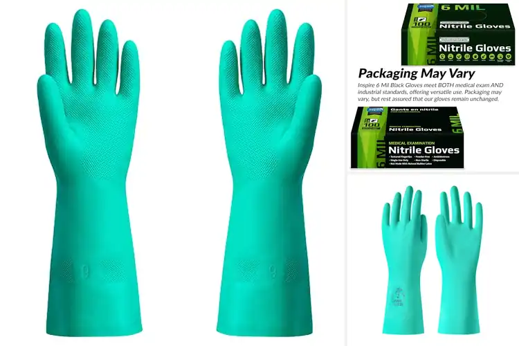 Detailed view of 10 Best Chemical Resistant Gloves: Ultimate Protection