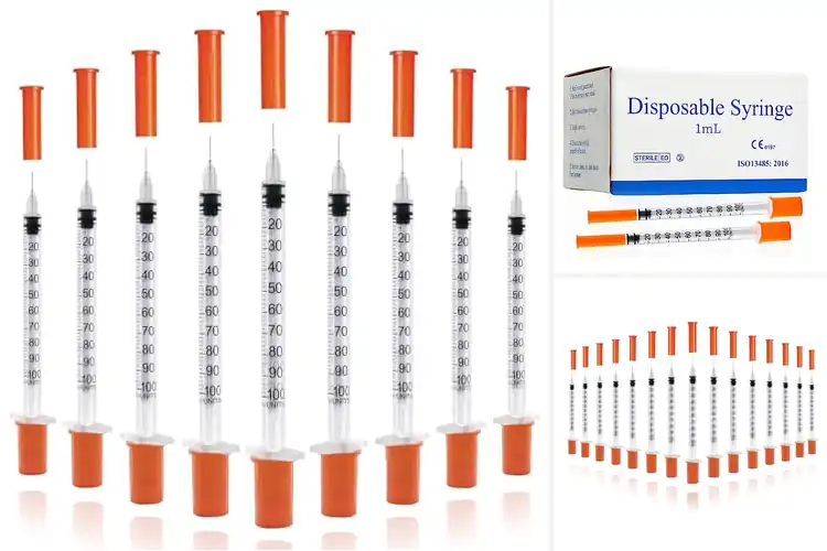 Detailed view of 10 Best Disposable Insulin Syringes for Easy Precision