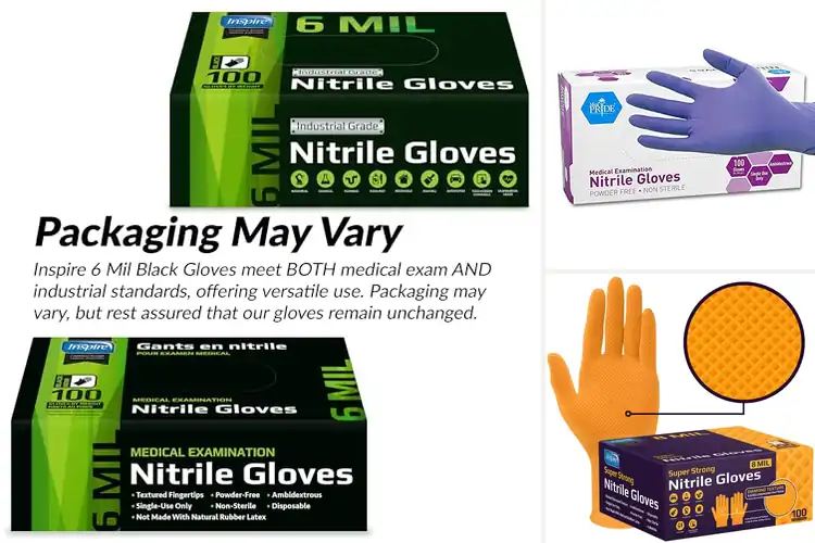 Detailed view of 10 Best Durable Nitrile Gloves for Ultimate Protection