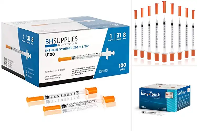 Detailed view of 10 Best Insulin Syringes for Pain‑Free Daily Shots