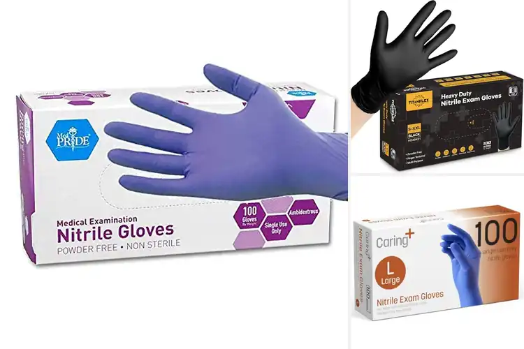 Detailed view of 10 Best Large Pack Nitrile Gloves for Everyday Protection
