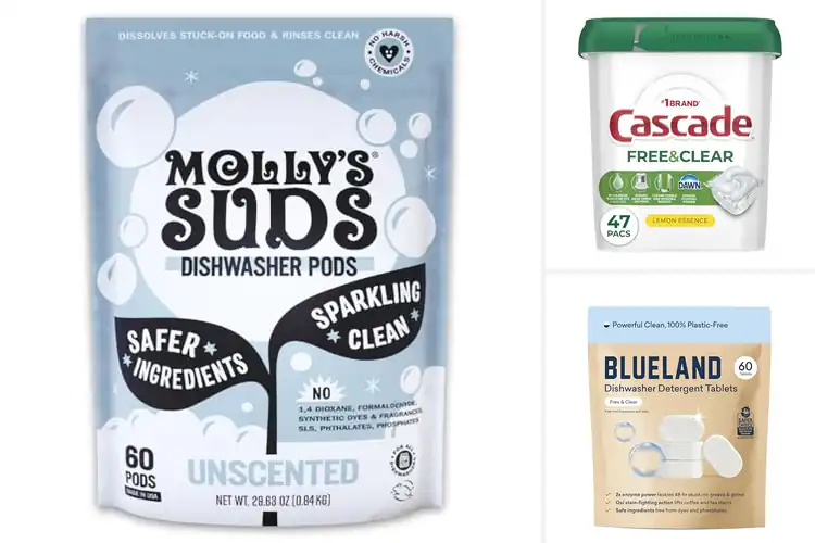 Detailed view of 10 Best Residue-Free Dishwasher Pods: Shine On