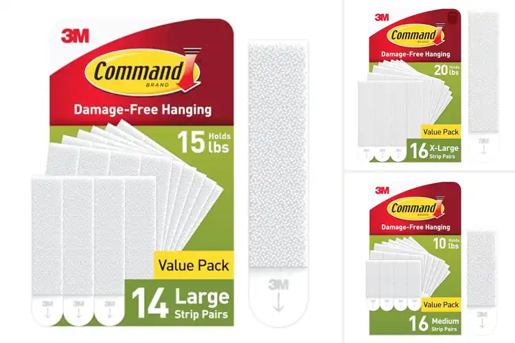 Detailed view of 10 Best Surface Hanging Strips: Stick, Style, No Damage