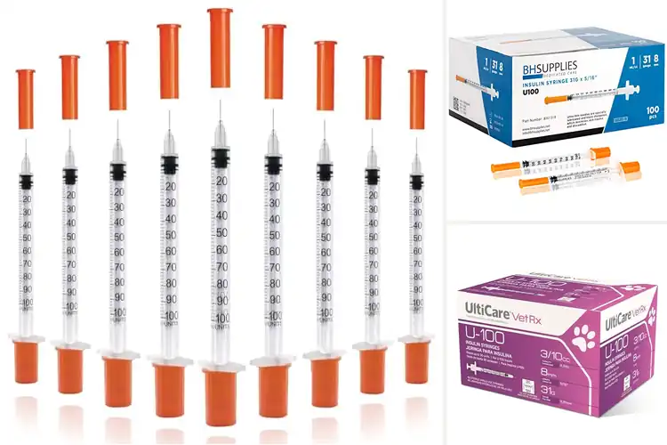 Detailed view of 10 Best U-100 Insulin Syringes for Pain-Free Shots