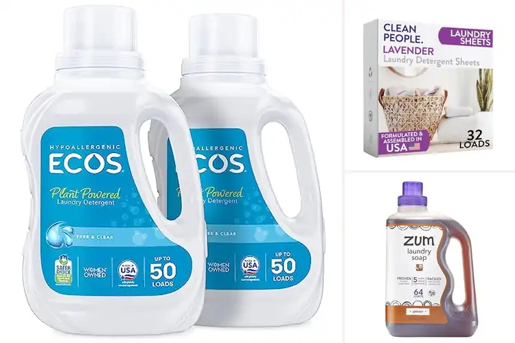 Detailed view of 10 Best US Made Laundry Detergents – Gentle, Powerful