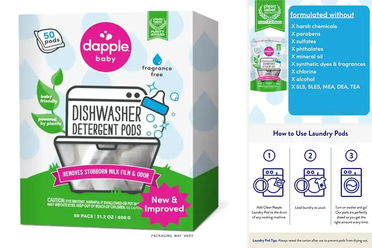 Detailed view of 10 Best Baby-Safe Pods: Gentle Clean