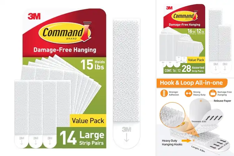 Detailed view of 10 Best Damage-Free Picture Hanging Strips: Hassle-Free Decor