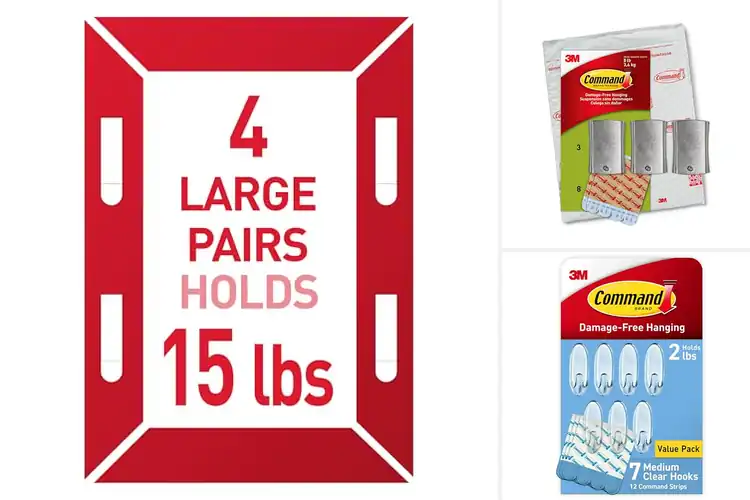 Detailed view of 10 Best Damage-Free Wall Hangers: Easy, No-Harm Decor Ideas