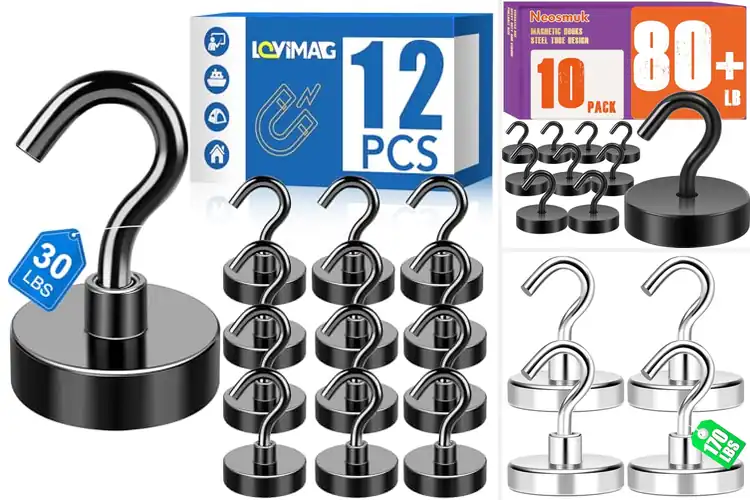 Detailed view of 10 Best Durable Magnetic Hooks for Heavy Loads