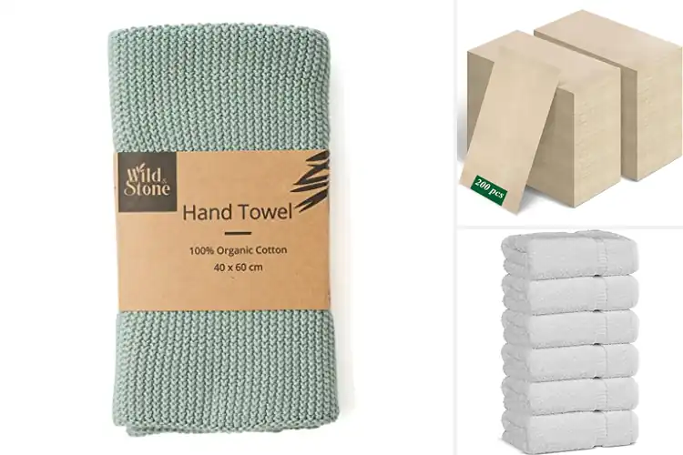 Detailed view of 10 Best Eco-Conscious Hand Towels: Green Your Bathroom Today