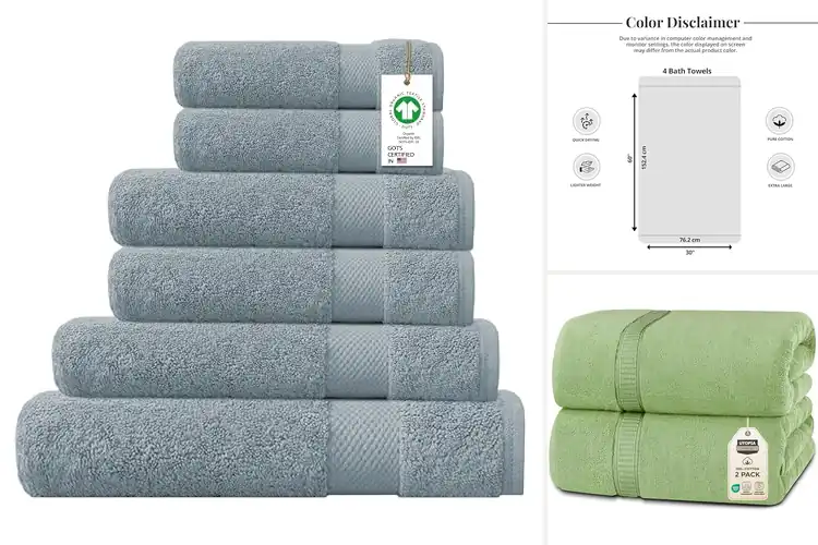 Detailed view of 4 Best GreenCircle Certified Towels for Ultimate Comfort