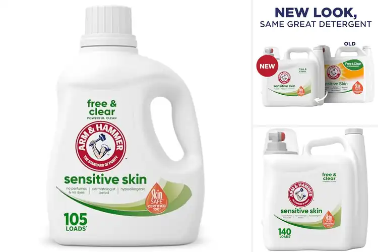 Detailed view of 10 Best HE Laundry Detergents For Sensitive Skins: Relief Now