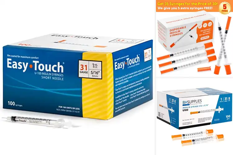 Detailed view of 10 Best High-Quality Insulin Syringe for Easier Injections