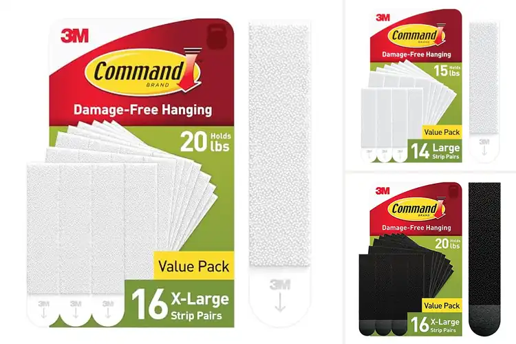 Detailed view of 10 Best Large Frame Hanging Strips: Effortless Big Art Hangs