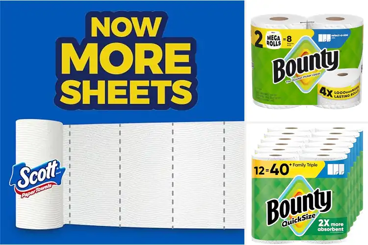 Detailed view of 10 Best Paper Towels Compared to Bounty – Save Money