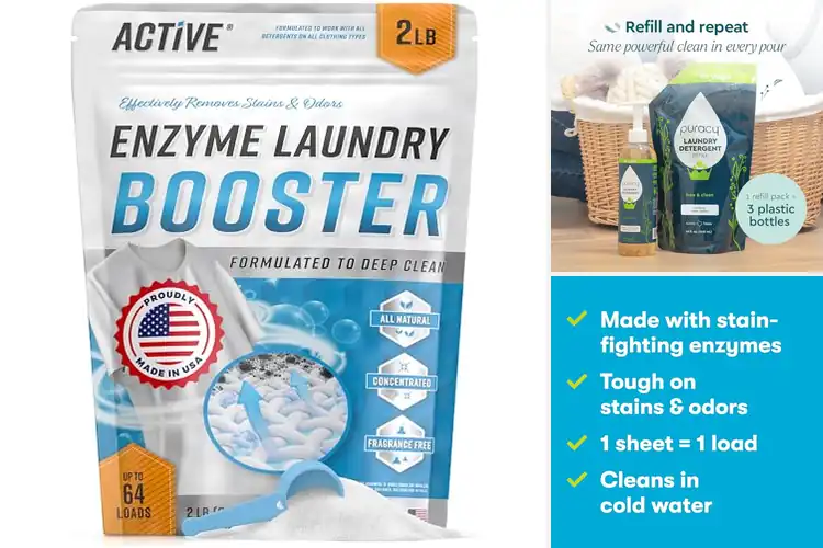 Detailed view of 10 Best Plant-Based Enzymes Detergents: Gentle Stain Removers