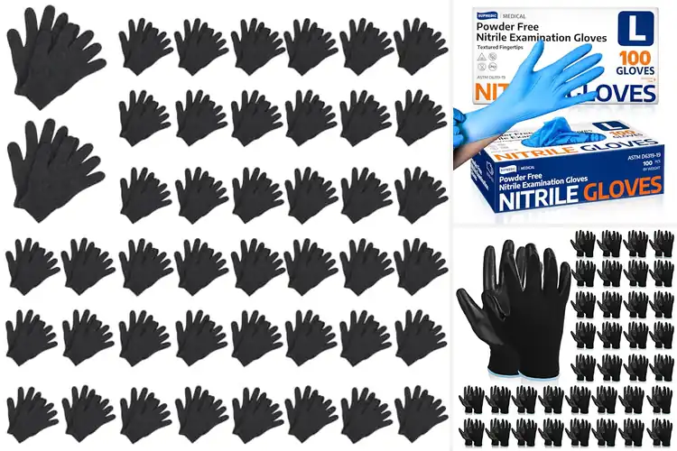 Detailed view of 10 Best Quantity Gloves: Bulk Buys for Work & Charity
