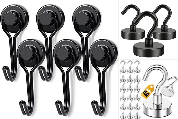 Detailed view of 10 Best Refrigerator Magnetic Hooks: Maximize Your Space