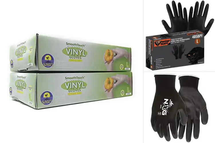 Detailed view of 10 Best Smooth Finish Gloves for Superior Grip & Soft Feel