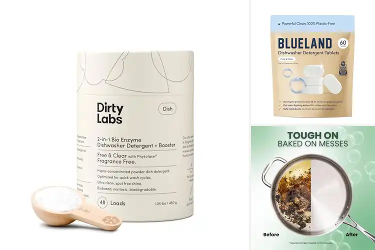 Detailed view of 10 Best Spot-Free Dishwasher Detergents for Gleaming Results