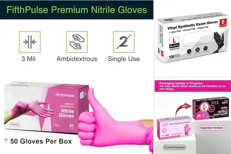 Detailed view of 10 Best Tattoo Artist Gloves: Boost Safety & Comfort