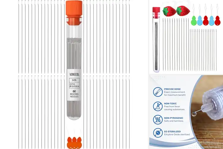 Detailed view of 10 Best Fine Needles for Effortless Crafting Mastery