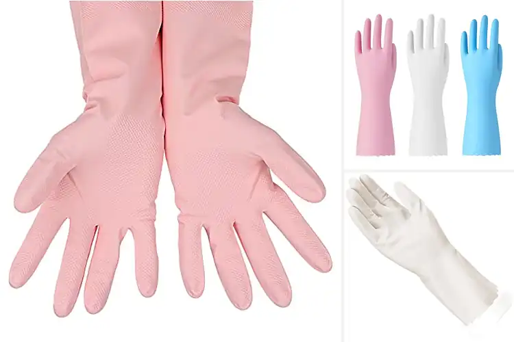 Detailed view of 10 Best Latex-Free Cleaning Gloves: Fun & Easy Chores