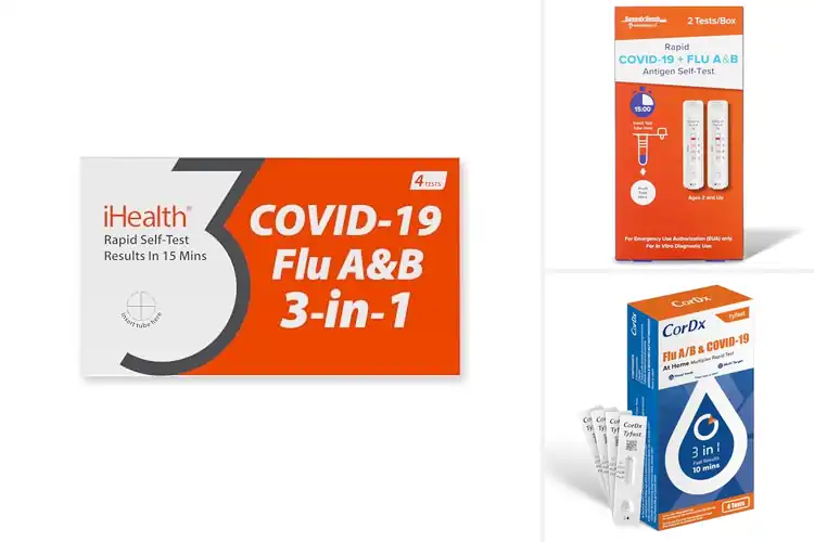 Detailed view of Best At-Home COVID Flu Test Kits