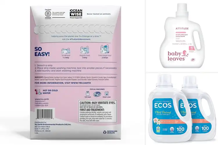 Detailed view of Best Child Safe Detergents: Clean Clothes, Happy Skin