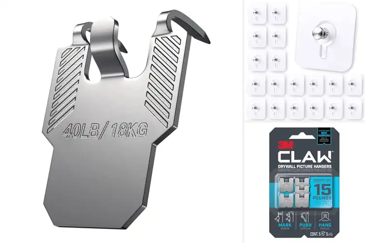 Detailed view of Best Damage-Free Wall Hanging Solutions