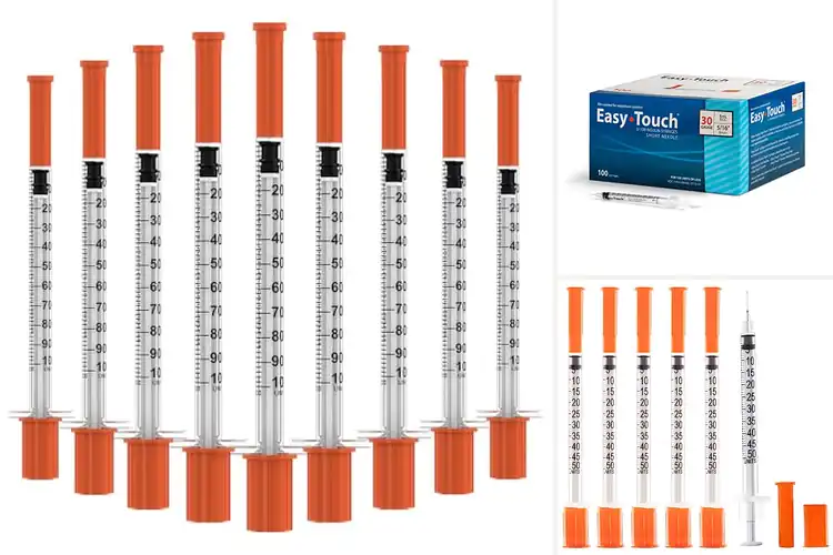 Detailed view of 10 Best Insulin Syringe with Needle